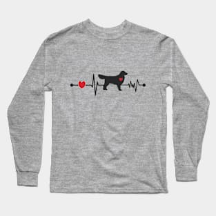 Golden Retriever Heartbeats Long Sleeve T-Shirt